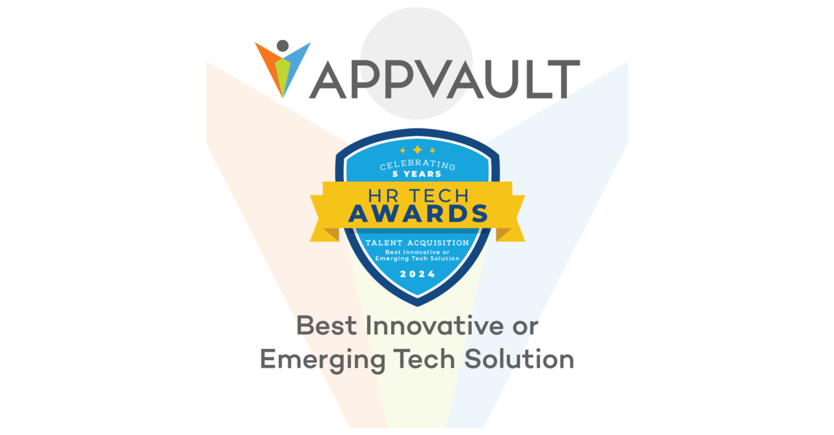 AppVault Named “Best Innovative or Emerging Tech Solution” for Talent ...