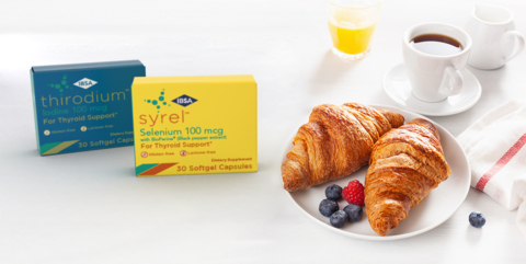 original Manufactured and marketed by IBSA, Syrel and Thirodium are select dietary supplements that contain two vital micronutrients for thyroid support – selenium and iodine respectively. (Photo: Business Wire)