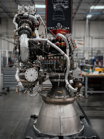 Rocket Lab's reusable Archimedes engine for its Neutron launch vehicle. (Photo: Business Wire)