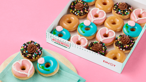 Guests can share three all-new mini doughnuts in ‘mini moments’ with moms and motherly figures beginning May 6 (Photo: Business Wire)