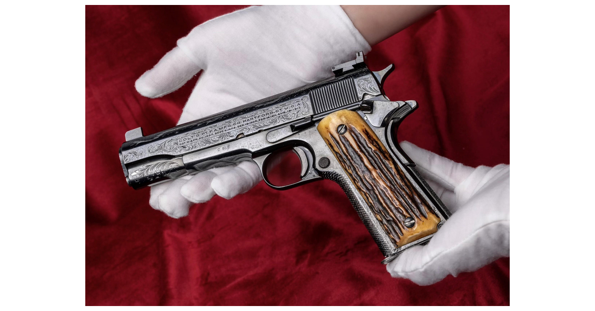 Al Capone’s Iconic Colt .45 Gun “The Sweetheart” Announced for Auction ...