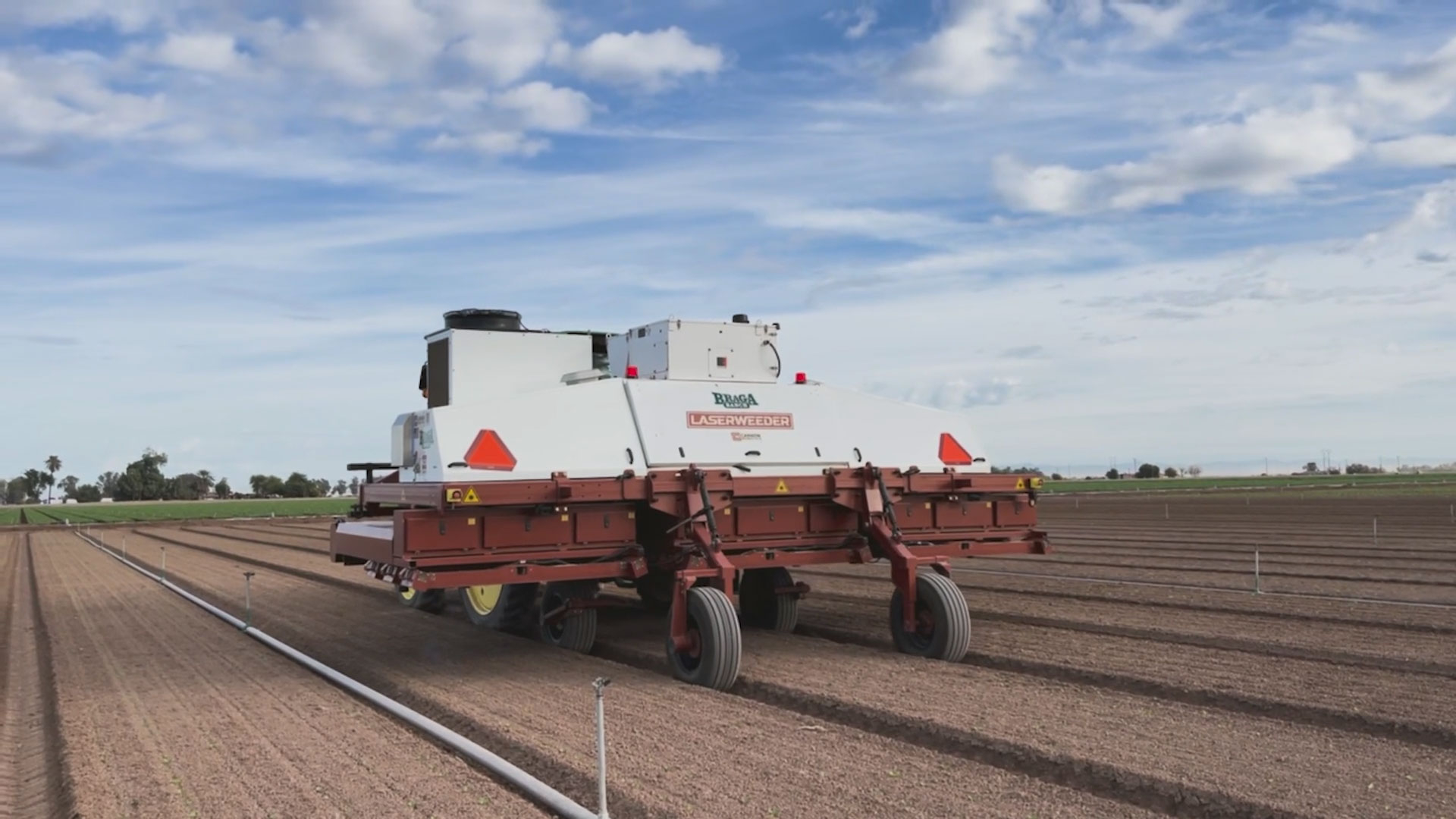 Carbon Robotics’ LaserWeeder harnesses AI, computer vision, robotics, and lasers to efficiently and sustainably eliminate weeds, reducing the need for chemical herbicides. (Photo: Business Wire)