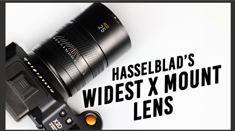 Hasselblad is adding an ultra-wide-angle prime to its mirrorless X System with the XCD 25mm f/2.5 V lens-the widest lens for the system yet, offering a field of view close to that of a 20mm on full-frame, along with a speedy f/2.5 design that excels in low-light conditions. (Photo: Business Wire)