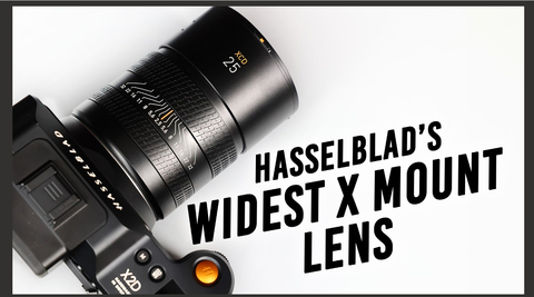original Hasselblad is adding an ultra-wide-angle prime to its mirrorless X System with the XCD 25mm f/2.5 V lens—the widest lens for the system yet, offering a field of view close to that of a 20mm on full-frame, along with a speedy f/2.5 design that excels in low-light conditions. (Photo: Business Wire)