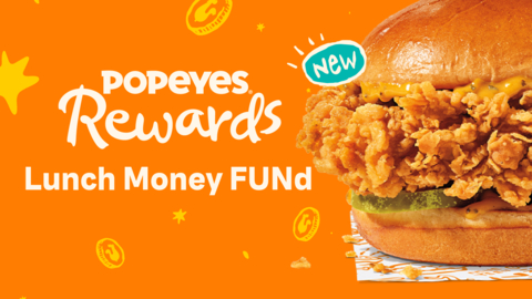 Popeyes Launches NEW Golden BBQ Chicken Sandwich to Bring Back Lunch Fun (Photo: Business Wire)