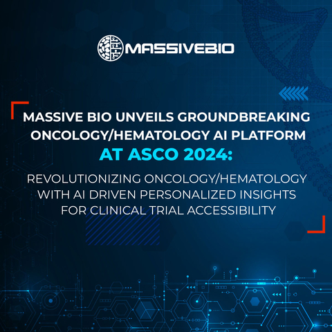 Massive Bio, ASCO 2024 (Graphic: Business Wire)