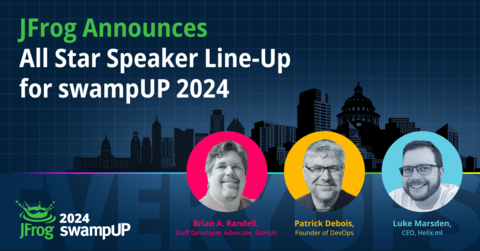 JFrog announces all star speaker line-up for swampUP 2024 (Graphic: Business Wire)