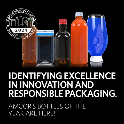 Annually, Amcor Rigid Packaging Bottles of the Year will recognize the best in innovative and responsible packaging designs that meet the latest trends in consumer preferences in the beverage, spirits & wine, food & dairy, home & personal care and healthcare segments. (Photo: Business Wire)