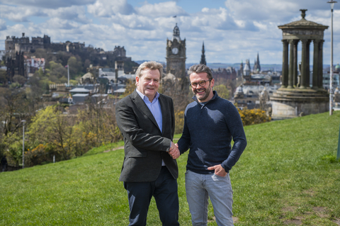 original John Byrne (Corlytics CEO), Kent Mackenzie (Corlytics COO) (Photo: Business Wire)