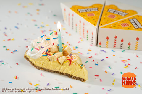 Burger King invites Guests nationwide to celebrate its 70th birthday with an all new sweet treat - Birthday Pie. (Photo: Business Wire)