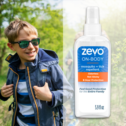Zevo On-Body Repellent teams up with American Hiking Society to provide the ultimate defense to battle bug bites (Photo: Business Wire)