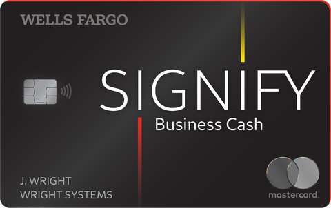 Wells Fargo Signify Business Cash Mastercard® (Graphic: Wells Fargo)