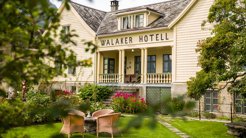 Walaker Hotell (1640) Solvorn, Norway. Credit: Walaker Hotell.