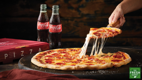 original Savor the authentic taste of Italy with The Fresh Market's new Hot & Fresh Pizza™ crafted with the finest ingredients: the crunch of a Neapolitan crust made with renowned Caputo "00" flour; a vibrant sauce bursting with flavor with crushed Italian tomatoes; and creamy BelGioioso Mozzarella that stretches bite after bite. This isn't just pizza; it's a Taste of La Dolce Vita. (Photo: The Fresh Market)