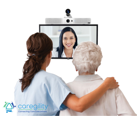 Baptist Health will implement Caregility’s new dual-camera APS200 Duo telehealth edge devices to support the next phase of its virtual nursing rollout. (Photo: Business Wire)