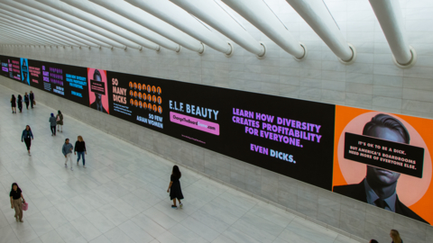 e.l.f. Beauty encourages more diversity across U.S. corporate boards using disruptive campaign to invite other businesses to join movement. (Graphic: Business Wire)