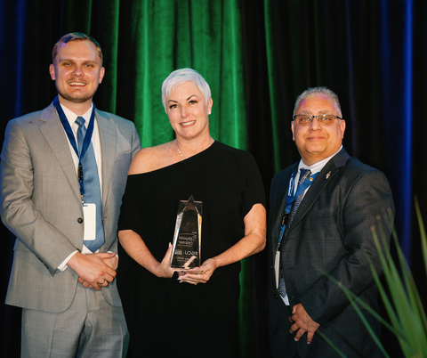 original Naples Soap Company Founder & CEO, Deanna Wallin, Receives Distinguished Entrepreneur Award from Florida SBDC at FGCU (Photo: Business Wire)