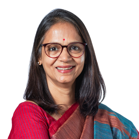Vishakha RM, MD and CEO, IndiaFirst Life Insurance, is the Vanguard Market Development Award 2024 honoree from the International Insurance Society. (Photo: Business Wire)