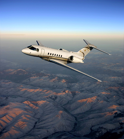 The Federal Aviation Administration has granted supplemental type certification (STC) approval for a data communications upgrade for Hawker 4000 business jets. (Photo: Textron Aviation)