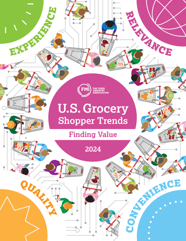 Shoppers enjoy food shopping as much as ever, according to the U.S. Grocery Shopper Trends report by FMI – The Food Industry Association. (Photo: Business Wire)