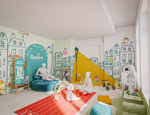 original The Village Nursery with Pampers (Photo: Business Wire)