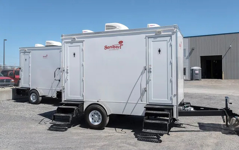 Specializing in portable toilets and sanitary blocks, Sanibert offers many models for hire that cater to the specific needs and uses of its customers. (Photo: Business Wire)