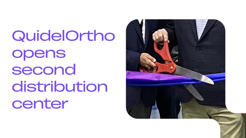 QuidelOrtho opens second U.S. distribution center (Graphic: Business Wire)