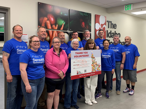 Employees volunteered at The Idaho Foodbank as part of Sensata Technologies' Annual Day of Service on May 9, 2024. (Photo: Business Wire)
