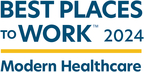 Aramark Healthcare+, a leader in healthcare dining, nutrition, and facilities services, has been selected by Modern Healthcare as one of the 2024 Best Places to Work in Healthcare. (Graphic: Business Wire)