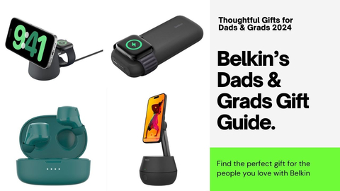 Find the best gifts in Belkin's Dads & Grads gift guide (Graphic: Business Wire)