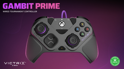 PDP's Victrix Gambit Prime Wired Tournament Controller for Xbox is Built for Speed & Offers Gamers Maximum Customization (Photo: Business Wire)