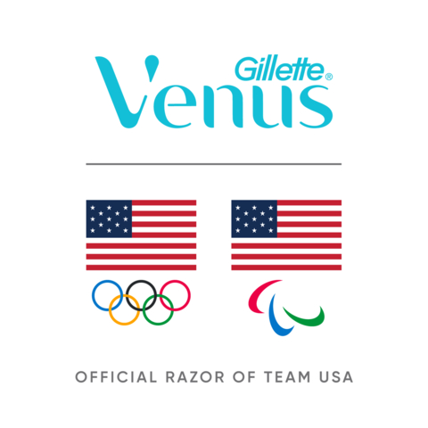 The Official Razor of Team USA is partnering with U.S. Olympic Gold Medalist Lydia Jacoby, U.S. Paralympic Gold Medalist Anastasia Pagonis, U.S. Olympic Silver Medalist Torri Huske, and other elite swimmers to celebrate the Power of Smooth, a new advertising campaign launching today. (Graphic: Business Wire)