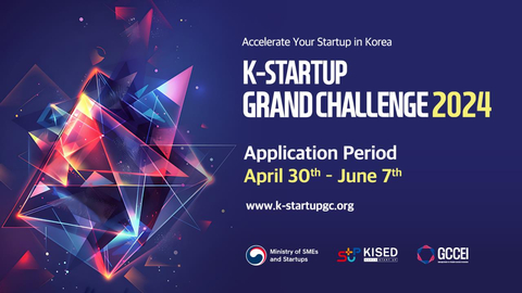 KISED announced the start of applications for the 'K-Startup Grand Challenge 2024' program. (Image: KISED)