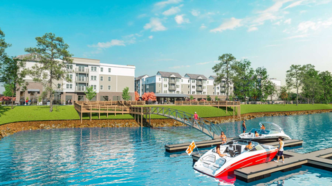 Dockside at Clemson University is a fully furnished apartment community with onsite retail and direct dock access to Lake Hartwell. (Photo: Business Wire)