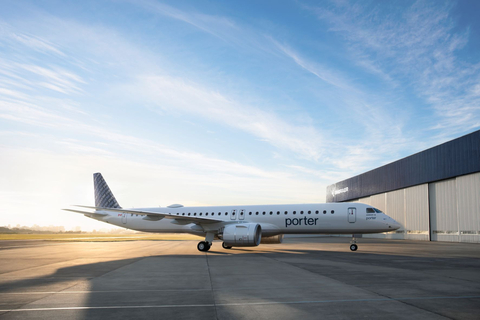 À compter d’aujourd’hui, Porter Airlines lance un service sans escale entre l’aéroport international d’Ottawa (YOW) et l’aéroport international Richardson de Winnipeg (YWG) en offrant un vol aller-retour quotidien. (Photo: Business Wire)