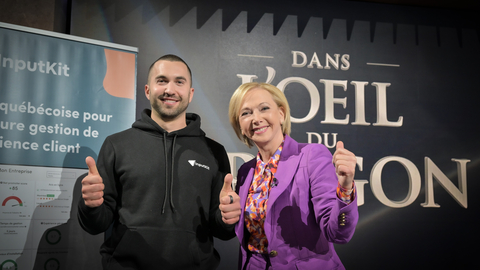 Philippe Genois et Christiane Germain (Photo: Business Wire)