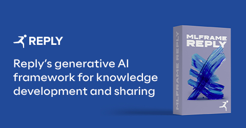 MLFRAME Reply intègre une nouvelle approche d'analyse et de modélisation des bases de connaissances pour créer et spécialiser des modèles conversationnels (Photo: Reply)