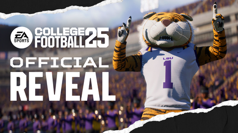 EA SPORTS today gave fans a first look at College Football 25. (Graphic: Business Wire)