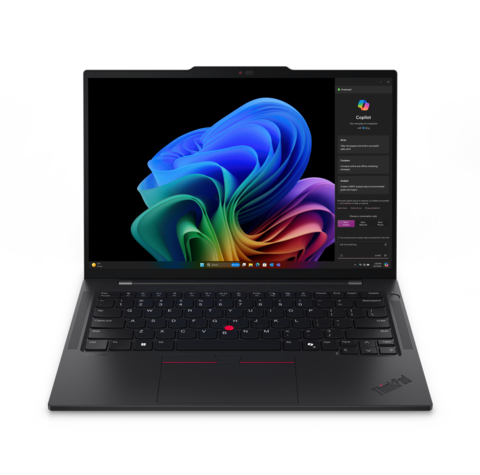 Lenovo ThinkPad T14s Gen 6  </div> <p>Powered by Qualcomm Technologies' new Snapdragon X Elite processor featuring the 12-core Qualcomm Oryon™ CPU, Qualcomm Adreno™ GPU and a dedicated Qualcomm Hexagon™ NPU (neural processing unit), the new laptops deliver leading PC performance per watt<sup>1</sup> with the fastest to date AI NPU processing up to 45 trillion operations per second (TOPS). With the latest enhancements from Microsoft and Copilot+, users can now access Large Language Model (LLM) capabilities even when offline, offering seamless productivity and creativity. The latest Lenovo laptops allow users to tap into the extensive Copilot+ knowledge base, empowering them to explore endless creative possibilities. By leveraging generative AI and machine learning, Copilot+ assists in composing compelling text, crafting engaging visuals, and streamlining common productivity tasks. With the ability to work offline with the same fluidity as online, the Yoga Slim 7x and the ThinkPad T14s Gen 6 set new standards in AI PC innovation, promising a futuristic and streamlined user experience for end users. </p> <p>