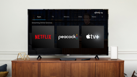 Xfinity StreamSaver™, a streaming bundle of Apple TV+, Netflix and Peacock for new and existing Xfinity Internet and TV customers. (Photo: Business Wire)