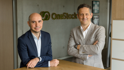 Benoit Baccot & Romulus Grigoras, OneStock (Photo: Business Wire)
