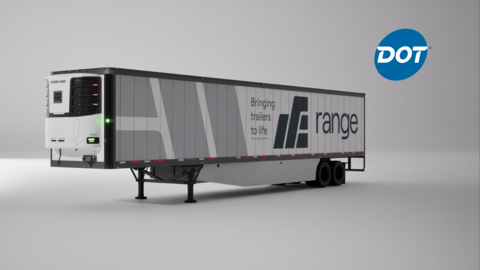 Range Energy and Dot Transportation Launch Pilot of Electric-Powered Trailer Platform for Largest Food Industry Redistributor in North America (Photo: Business Wire)