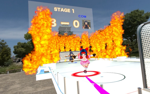 Spatial Hockey Ninja Screen Shot (Graphic: Business Wire)