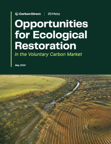 Get the report: https://www.carbon-direct.com/research-and-reports/ecological-restoration-in-the-voluntary-carbon-market (Photo: Business Wire)
