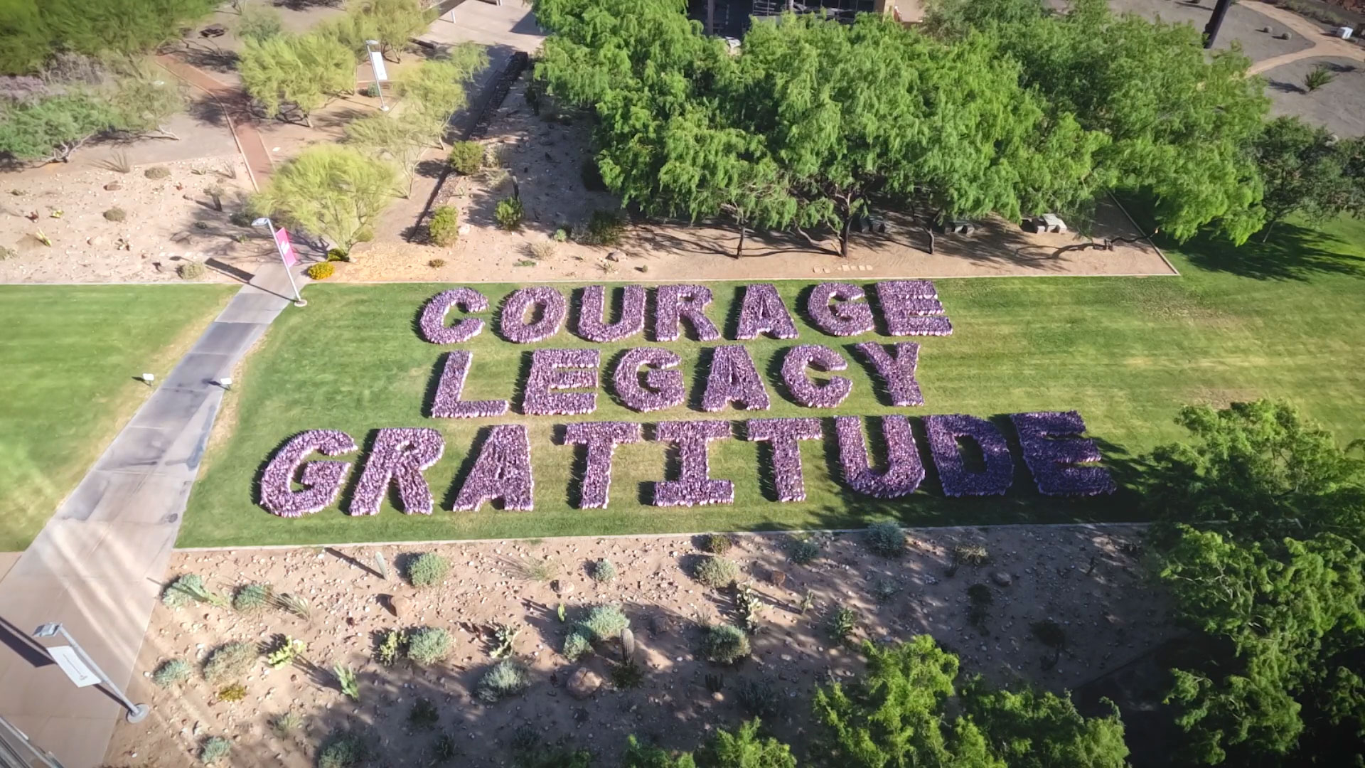 University of Phoenix held its annual Memorial Day flag-planting event May 21, 2024, on its Phoenix, Arizona campus.