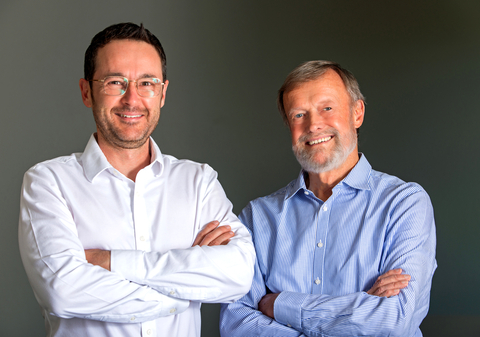 Simr co-founders (from left) Burak Yenier, CEO and Wolfgang Gentzsch, President. (Photo: Business Wire)