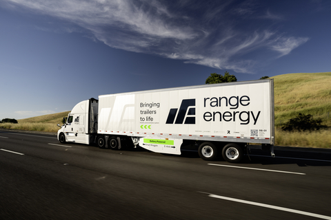 Range Energy's Electric-Powered Trailer System, the RB-01 (Photo: Business Wire)