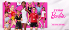 Barbie Celebrates Role-Model Athletes Who Have Broken Boundaries to Encourage Girls to Stay in Sports and Recognize Their Full Potential (Graphic: Business Wire)