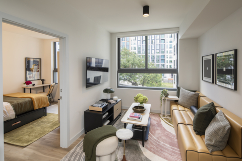 thumbnail Fully furnished suite at i5 Wynwood; photo by Robin Hill/courtesy of Related Group