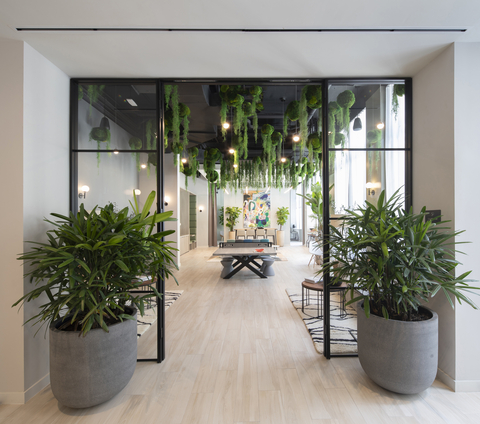 thumbnail Interiors by Michael Wolk embrace the artistic spirit of the Wynwood neighborhood with a fresh, colorful take on mid-century modern style, and simple, clean-lined design; photo by Robin Hill/courtesy of Related Group